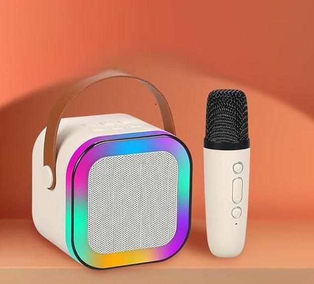 Bluetooth Karaoke Speaker with Microphone for Parties Fun