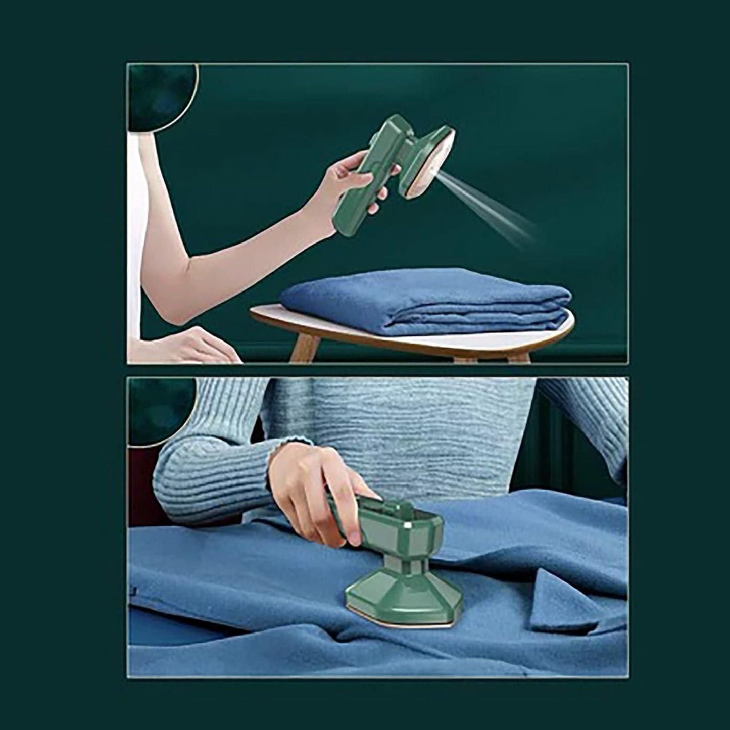 Iron - Travel Steamer Iron for Clothes , Portable Handheld Iron - Must Have Goods