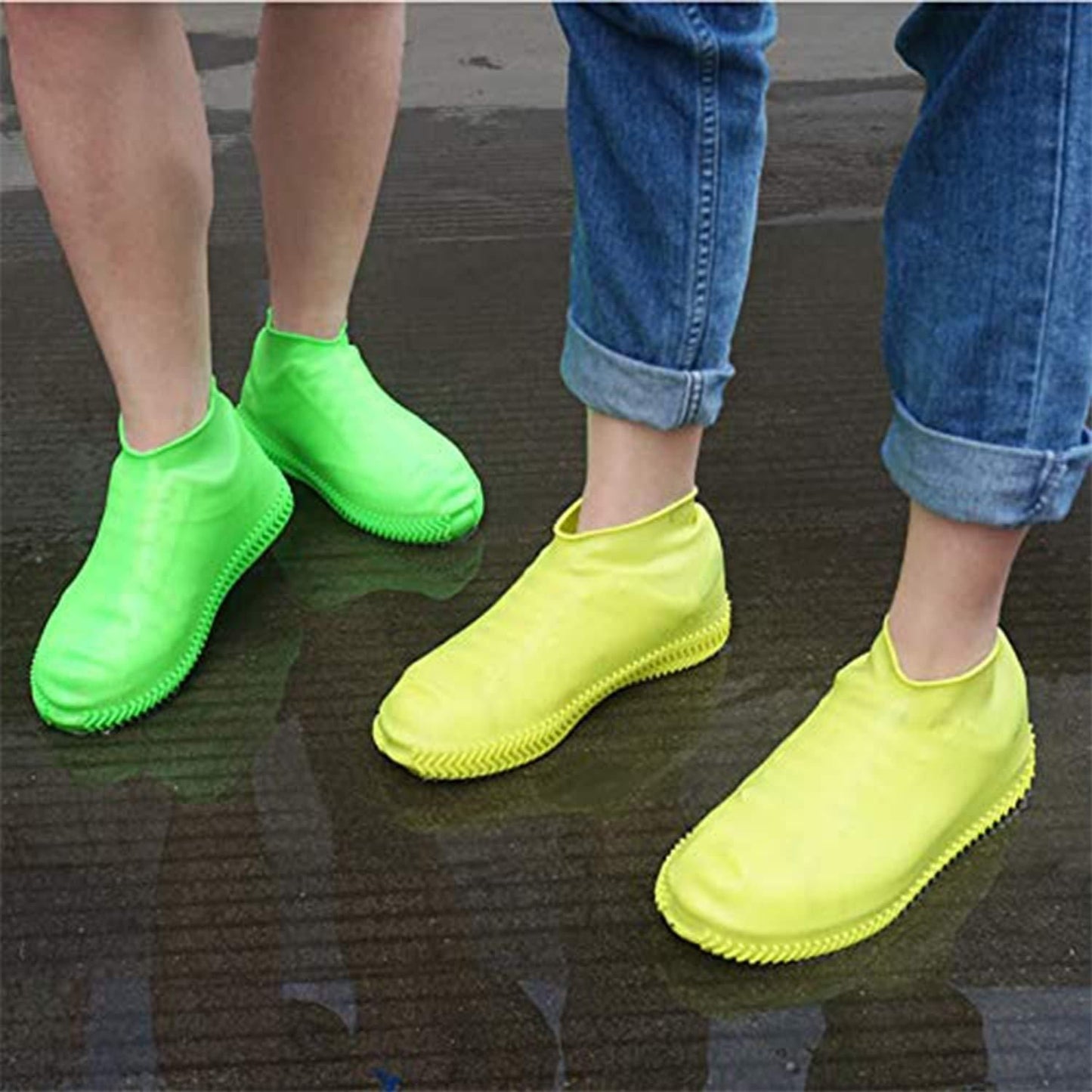 Reusable Silicone Waterproof Shoe Covers – Anti - Skid & Durable Protector - My Store