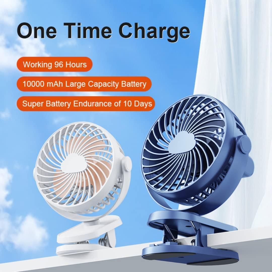 Super Airflow Silent USB Desktop Fan – Portable Cooling Solution - My Store