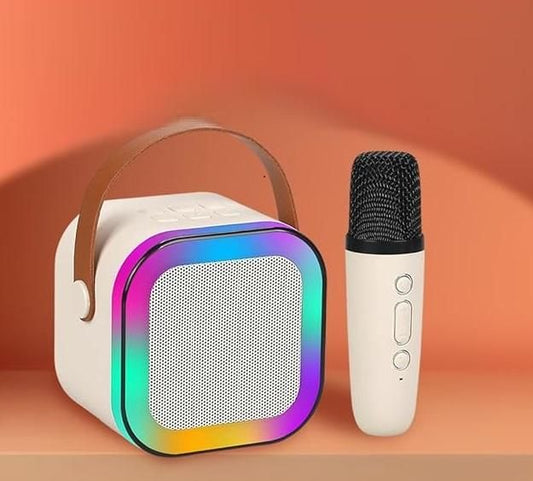 Bluetooth Karaoke Speaker with Microphone for Parties Fun