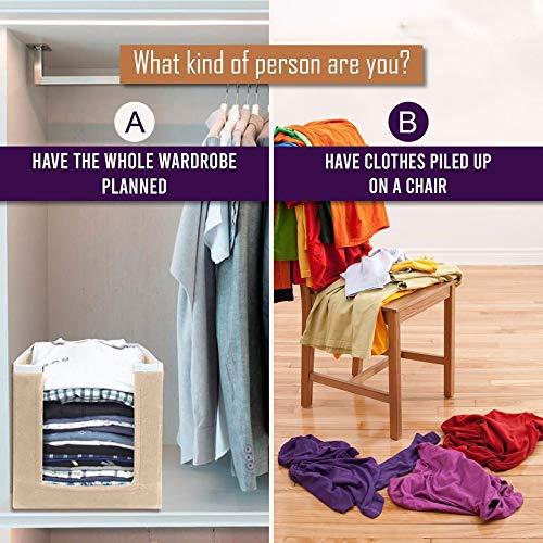 Foldable Closet Organizers – Stackable Shirt & Clothing Storage (Pack of 6) - My Store