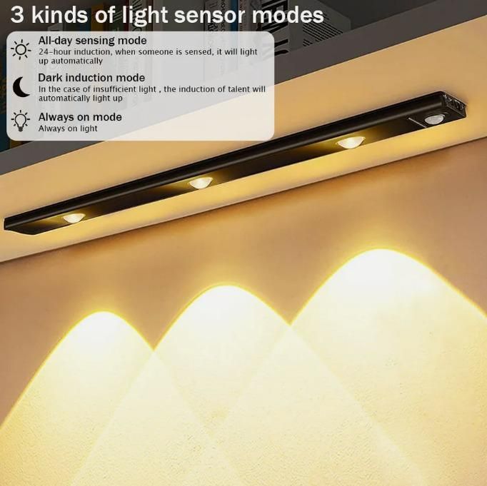 LED PIR Motion Sensor Cabinet With USB Rechargeble - Must Have Goods